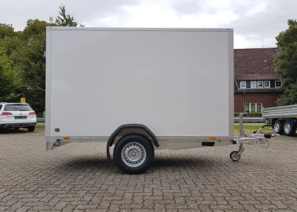 Rimorchio per auto Saris GO 306, bianco – Vista esterna