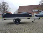 Rimorchio trasporto auto Saris PL 256x150 1500 kg - immagine 4