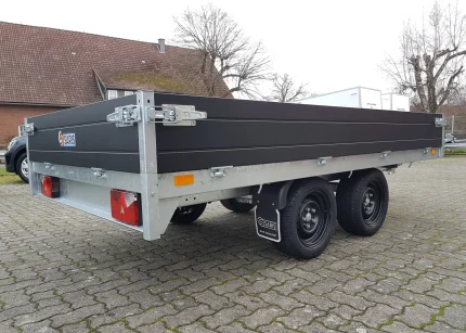 Saris PL 356 184 2700 Rimorchio per auto - Vista laterale